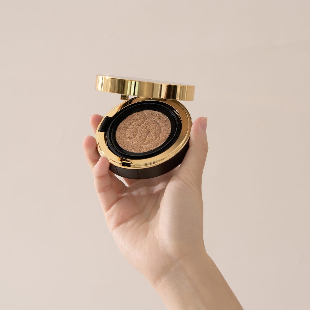 Foundation BOM Cover Flex Cushion SPF50+ PA+++ color 21N Ivory - Koreancare