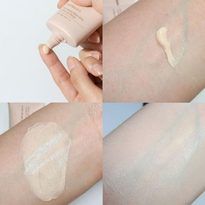Sunscreen Numbuzin No,3 Porcelain Base-skip Tone Up Beige - Koreancare