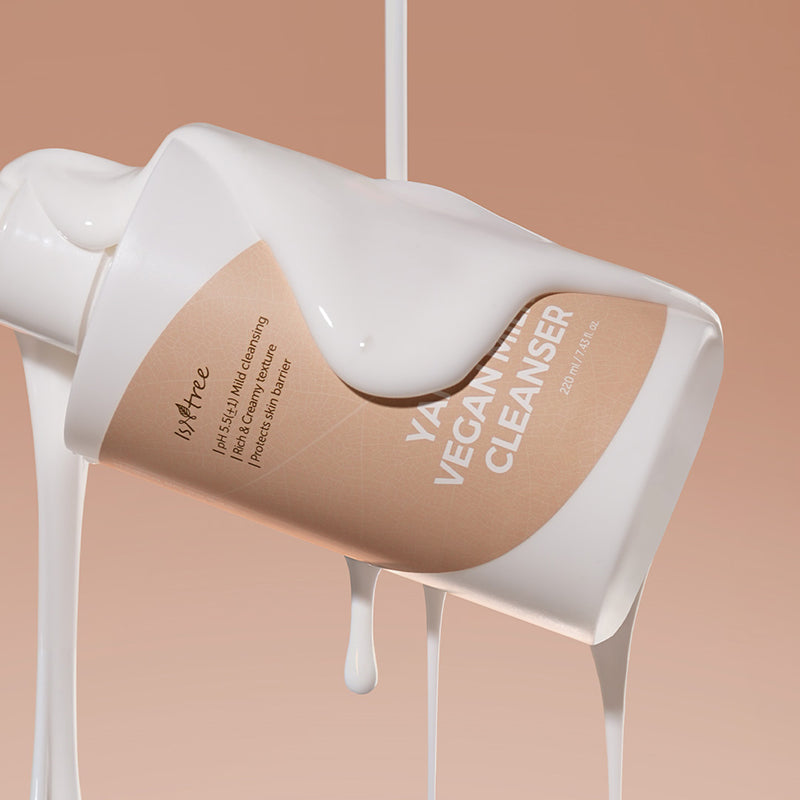 Веган почистващо мляко за лице Isntree Yam Root Vegan Milk Cleanser