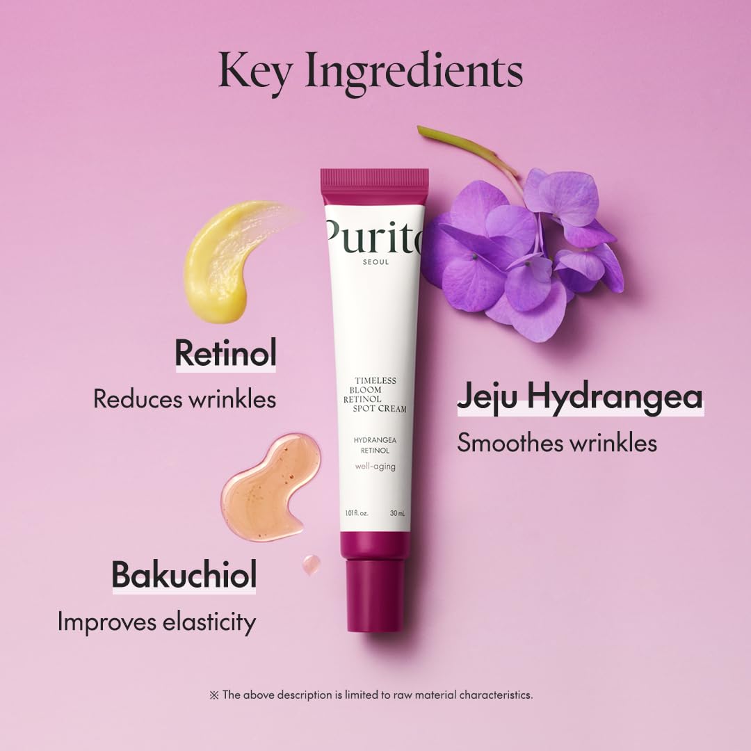 Purito Timeless Bloom Retinol Spot Cream 30ml - Koreancare