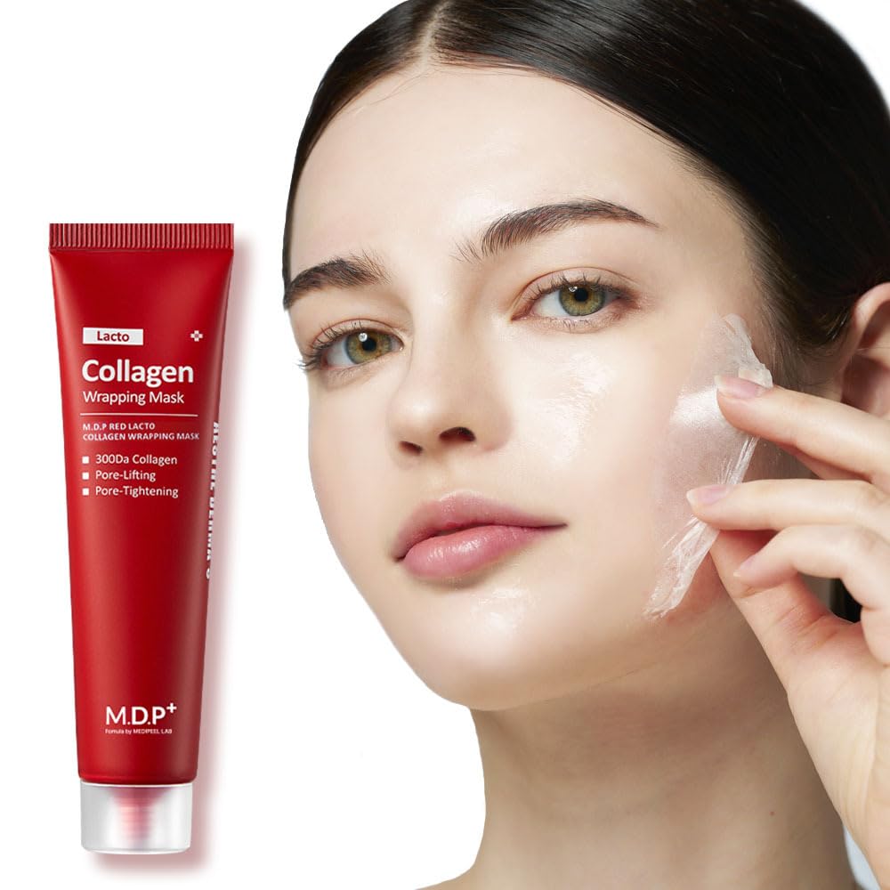 Подмладяваща маска за лице със 70.2% колаген Medi-Peel Red Lacto Collagen Wrapping Mask