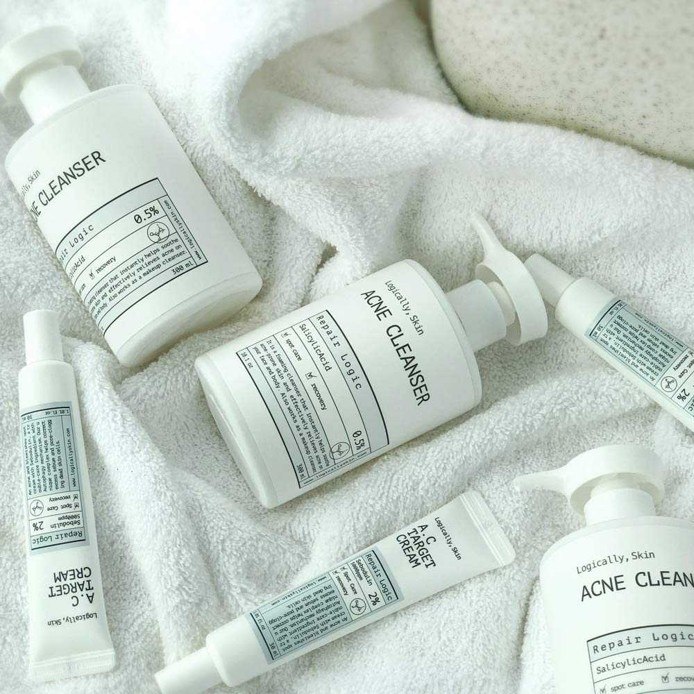 Facial foam with salicylic acid Logically skin ACNE Cleanser - Koreancare