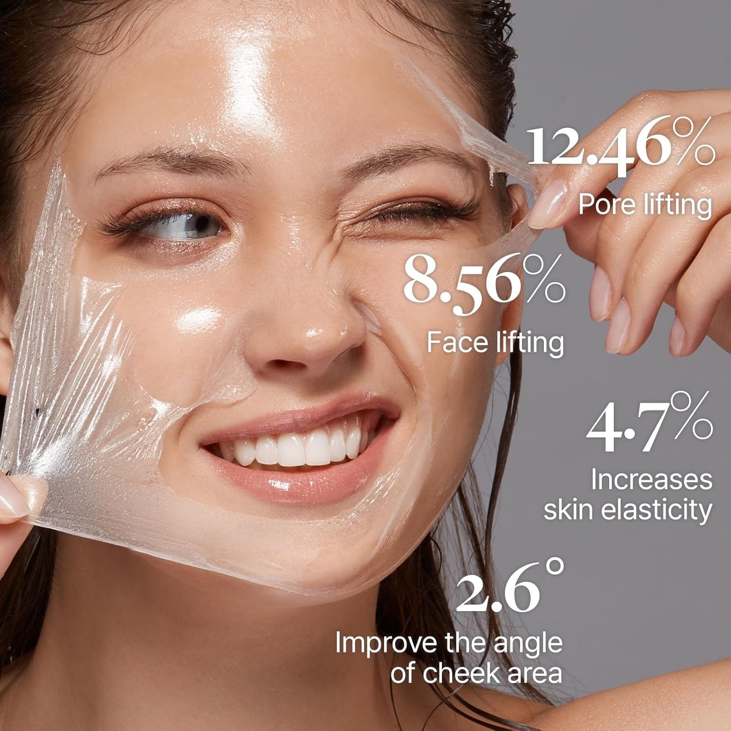 Подмладяваща маска за лице със 70.2% колаген Medi-Peel Red Lacto Collagen Wrapping Mask