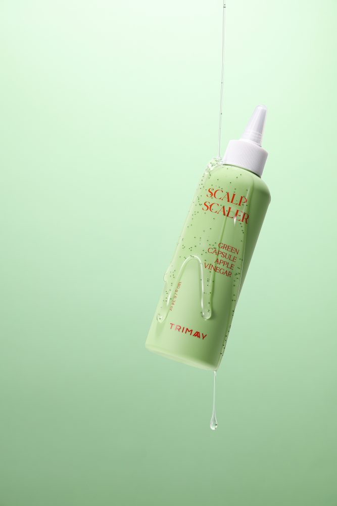 Ексфолиант за скалп с чаено дърво и ябълков оцет Trimay Green Capsule Apple Vinegar Scalp Scaler