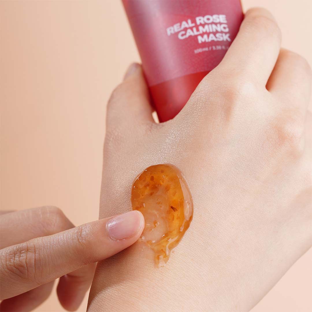 Успокояваща маска с екстракт от роза Isntree Real Rose Calming Mask
