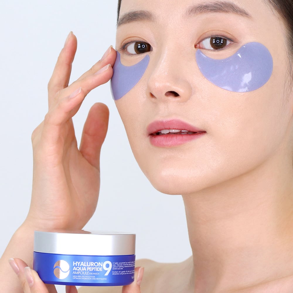 Пачове за очи с пептиди, хиалуронова киселина Medi-Peel Hyaluron Aqua Peptide 9 Ampoule Eye Patch