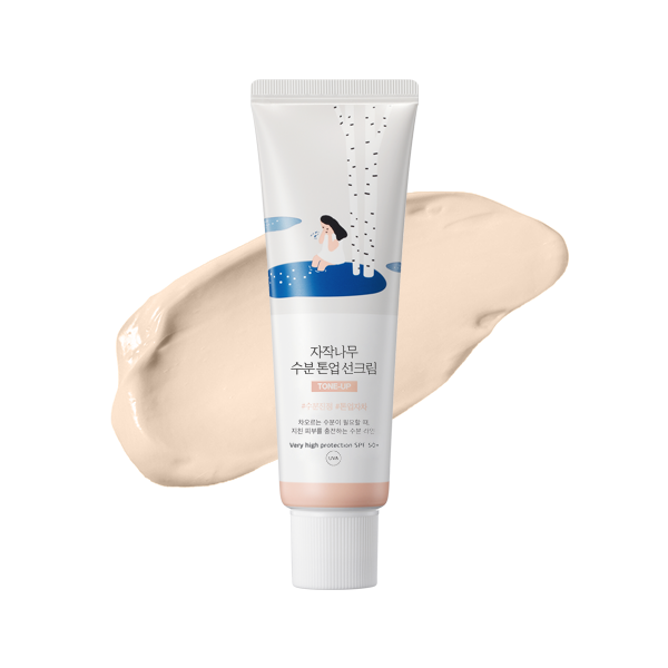 Тониращ слънцезащитен крем RoundLab Birch Juice Moisturizing Tone Up
