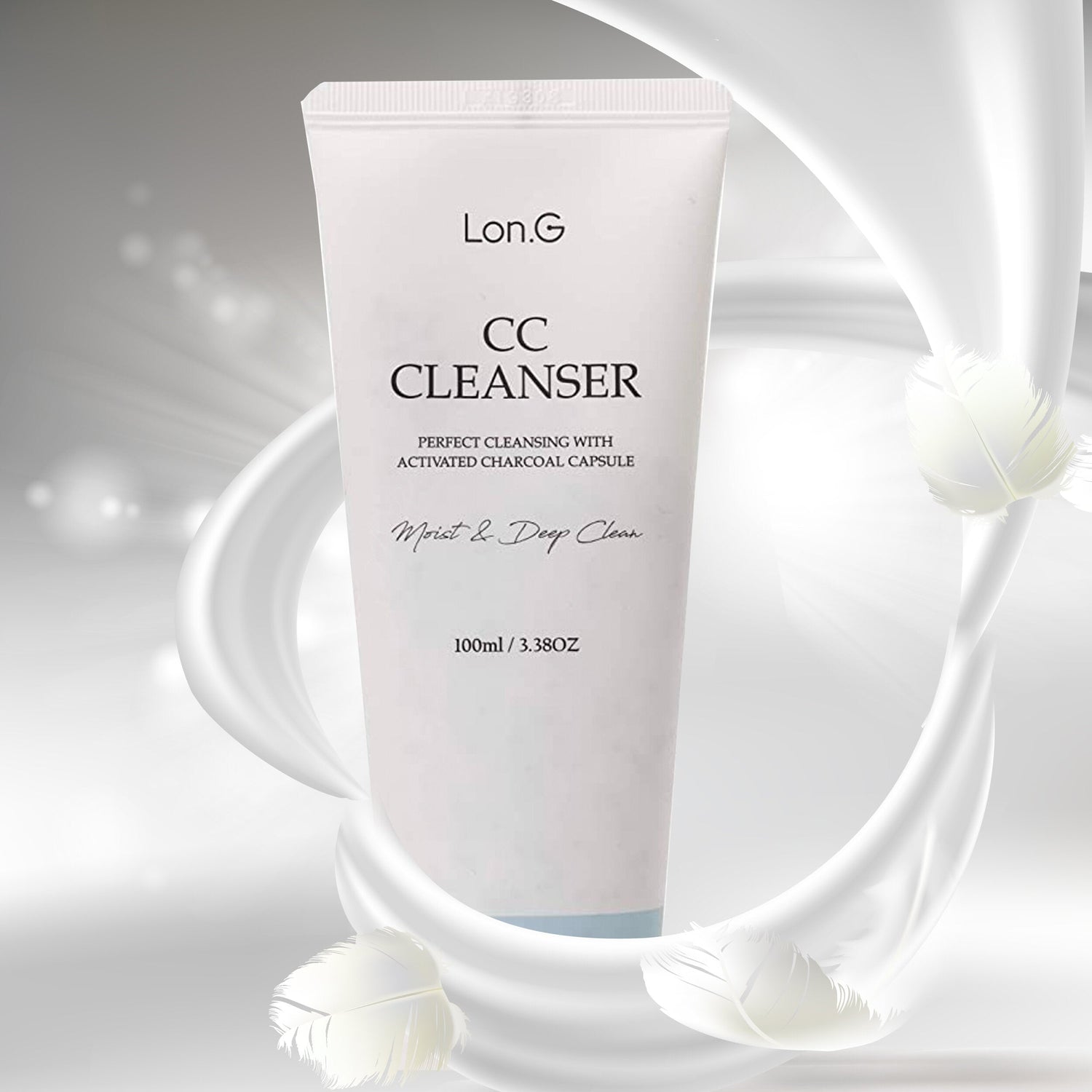 Почистващ гел за лице с капсули активен въглен Lon.G CC CLEANSER