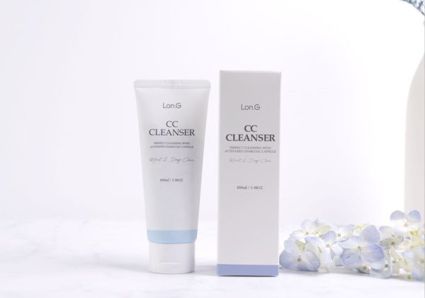Почистващ гел за лице с капсули активен въглен Lon.G CC CLEANSER
