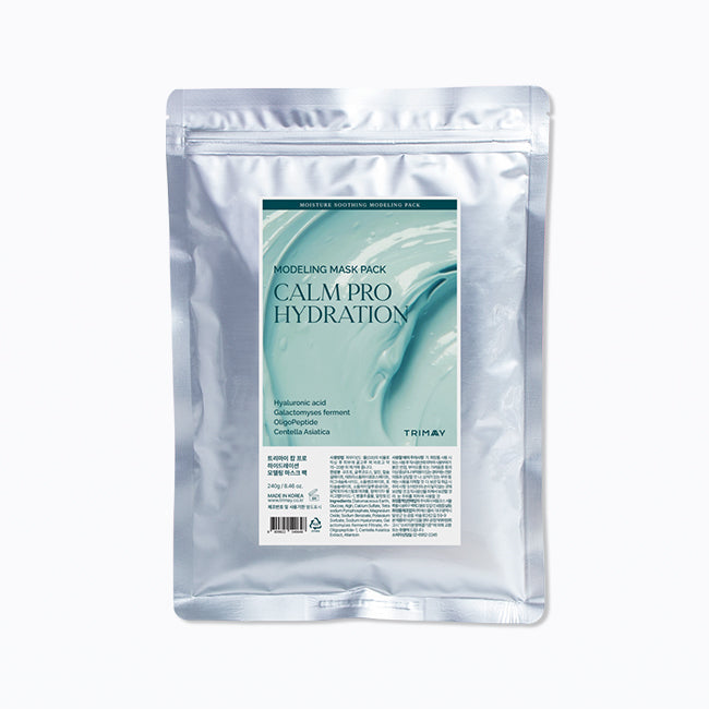 Trimay Calm Pro Hydration Modeling Mask Pack box and contents, second product view