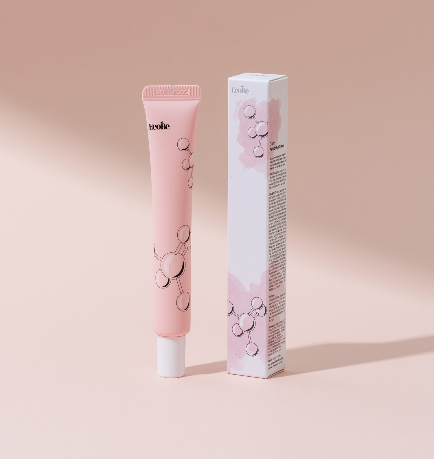 EcoBe околоочен крем с пептиди