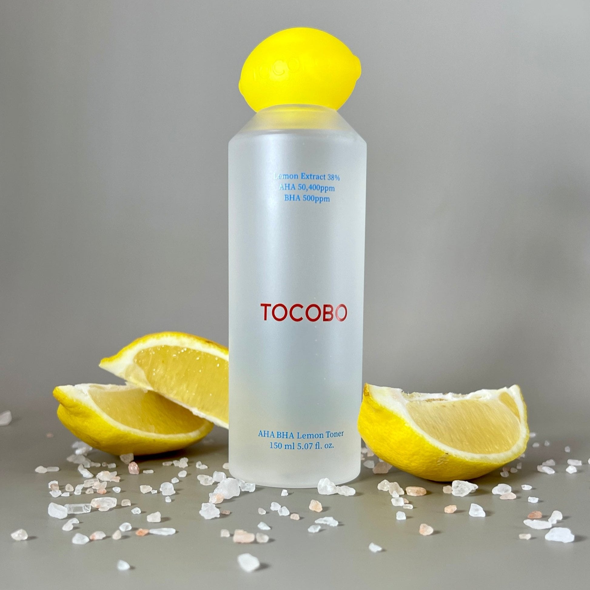 Ексфолиращ тоник с лимон Tocobo AHA BHA Lemon Toner