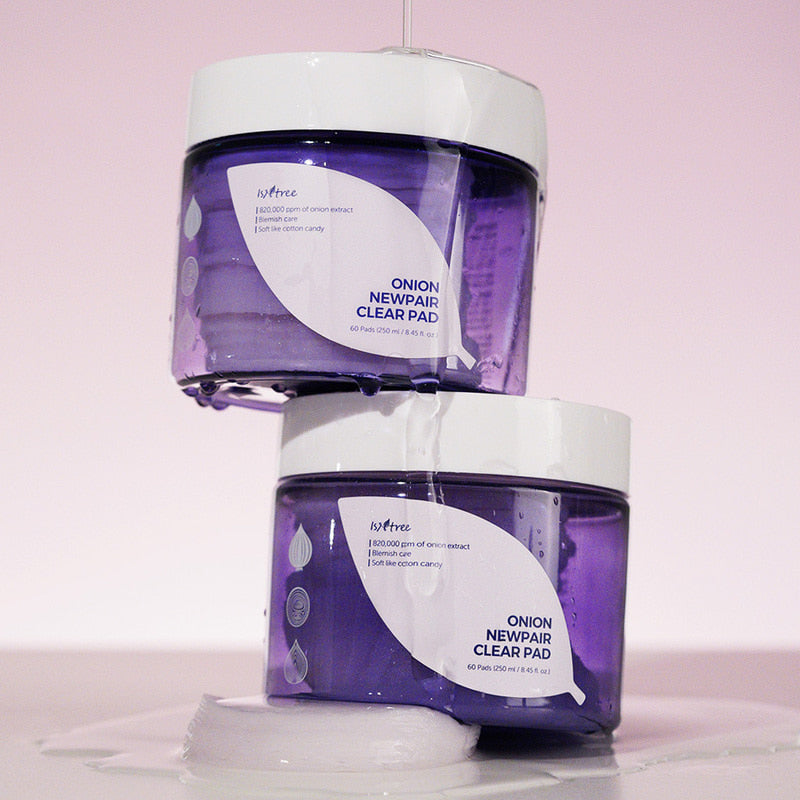 Почистващи тампони заь лице Isntree Onion Newpair Clear Pad (60 бр.)