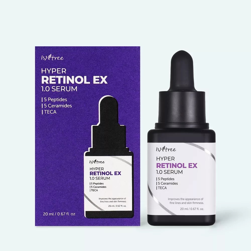 Антиейдж серум за лице с ретинол 1% Isntree Hyper Retinol EX 1.0 Serum