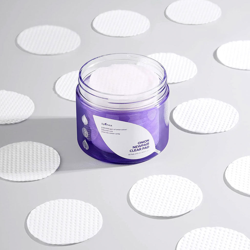 Почистващи тампони заь лице Isntree Onion Newpair Clear Pad (60 бр.)