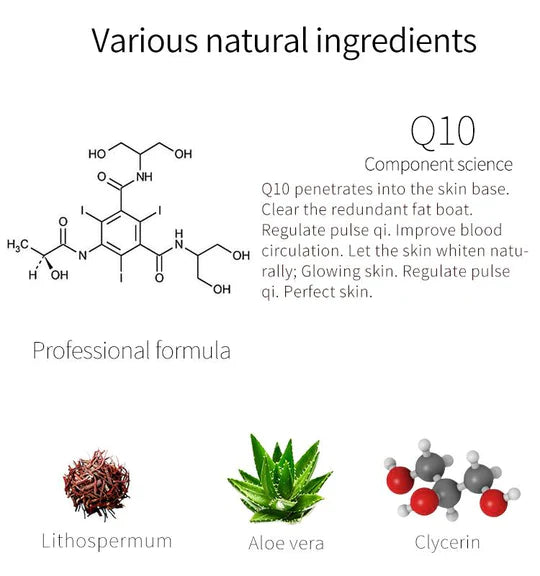 Mitomo Подмладяваща и хидратираща маска за лице с Q10 и Lithospermum
