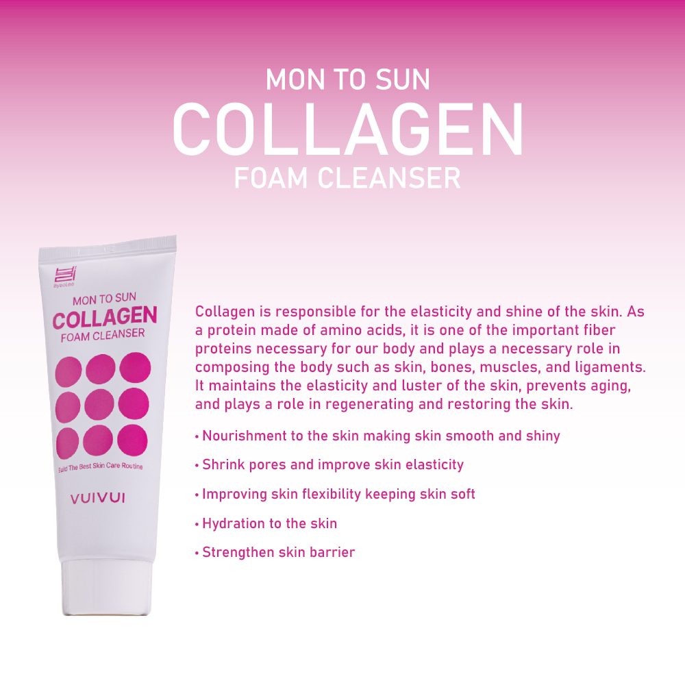 Измивна пяна с колаген Mon To Sun Foam Cleanser Collagen