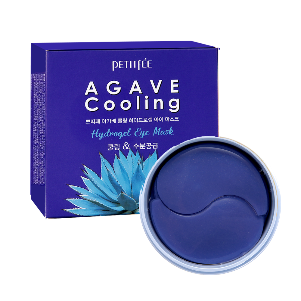 Deeply hydrating eye patches Petitfee Agave Cooling Hydrogel Eye Patch - Koreancare