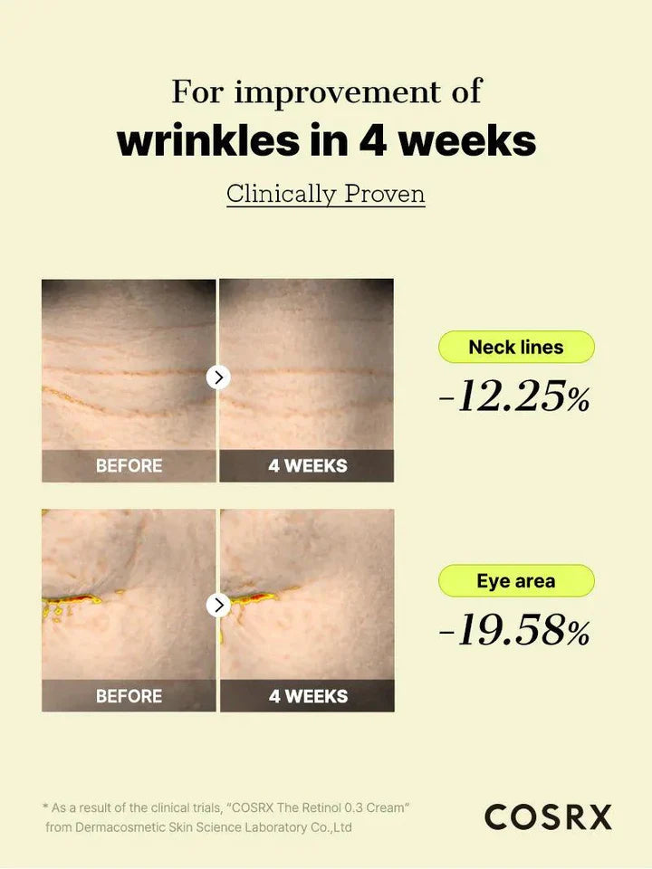 Face cream with retinol COSRX The Retinol 0,3% Cream - Koreancare