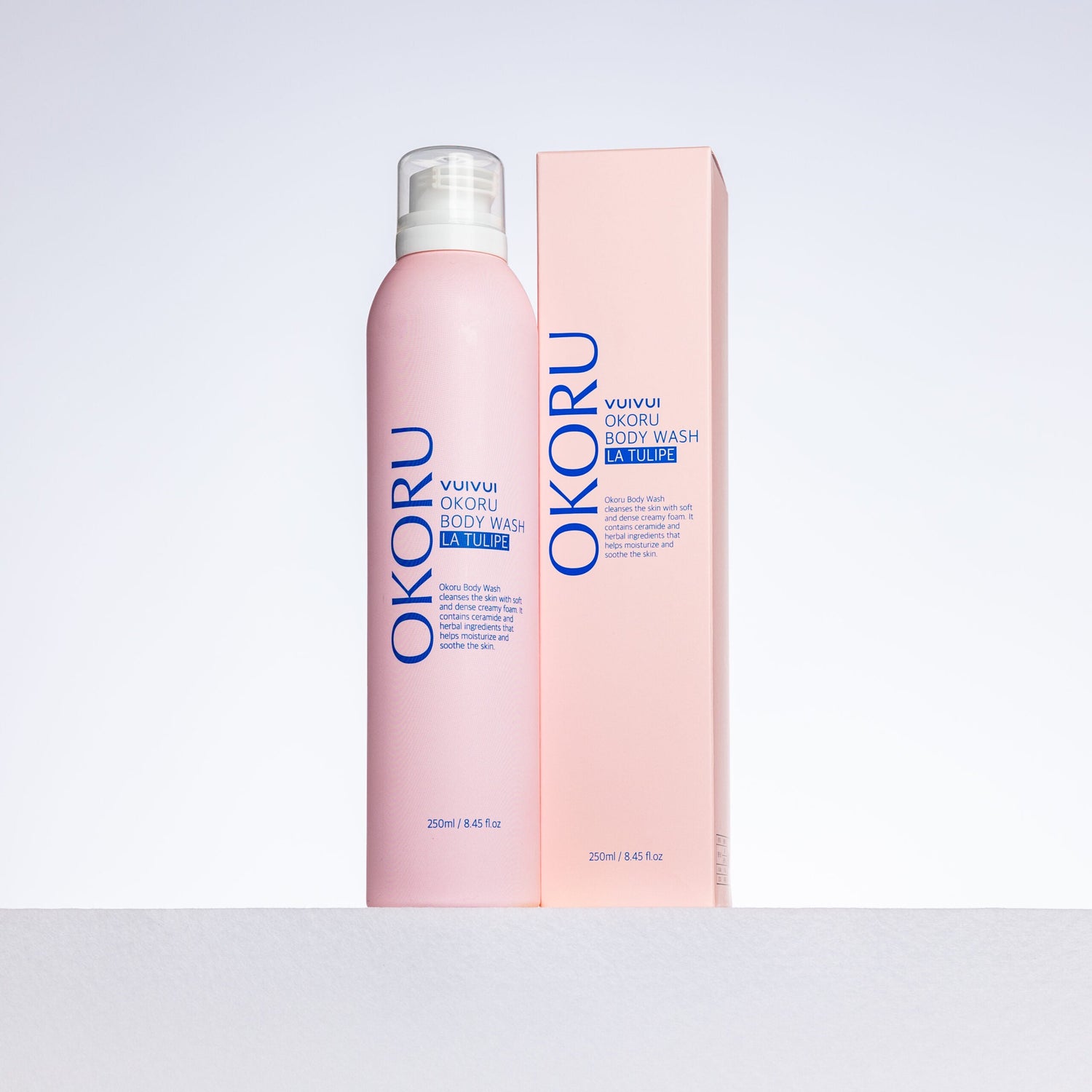 Спрей душ пяна с аромат лале OKORU BODY WASH LA TULIPE