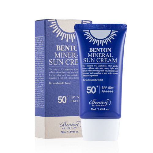 Benton Минерална слънцезащита за лице SPF50+/PA++++