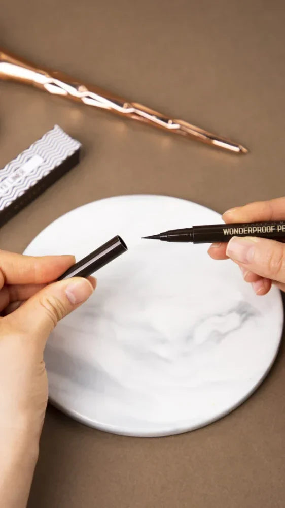 Waterproof eyeliner BOM Wonderproof pen eye liner - Koreancare