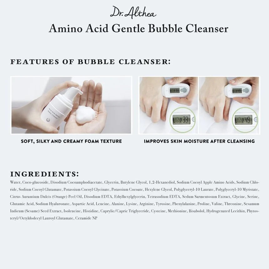Dr. Althea Amino Acid Gentle Bubble Cleanser 140 ml