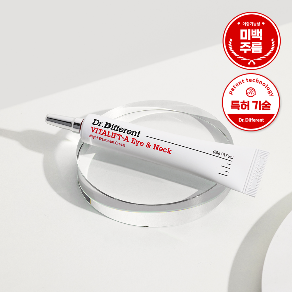 CREAM WITH RETINAL FOR EYE AND NECK Dr,Different VITALIFT-A Eye & Neck - Koreancare
