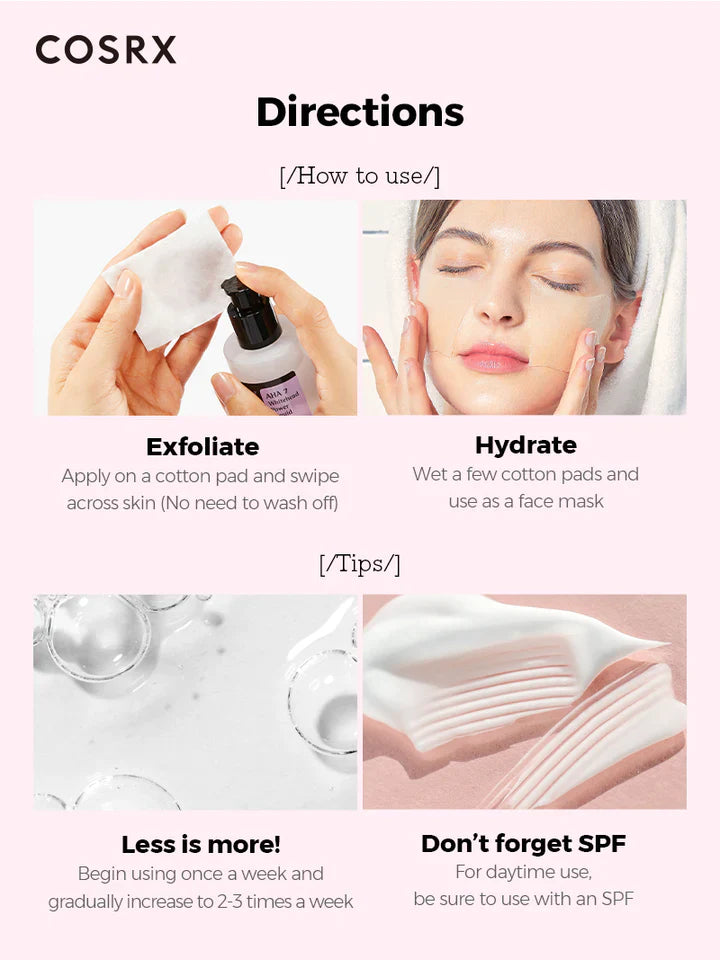 Ексфолираща есенция COSRX AHA 7 Whitehead Power Liquid