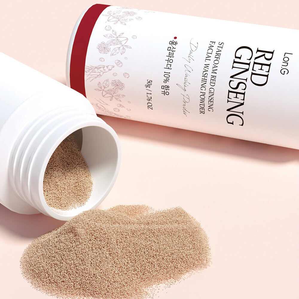 Почистваща ензимна пудра за лице с женшен Lon.G