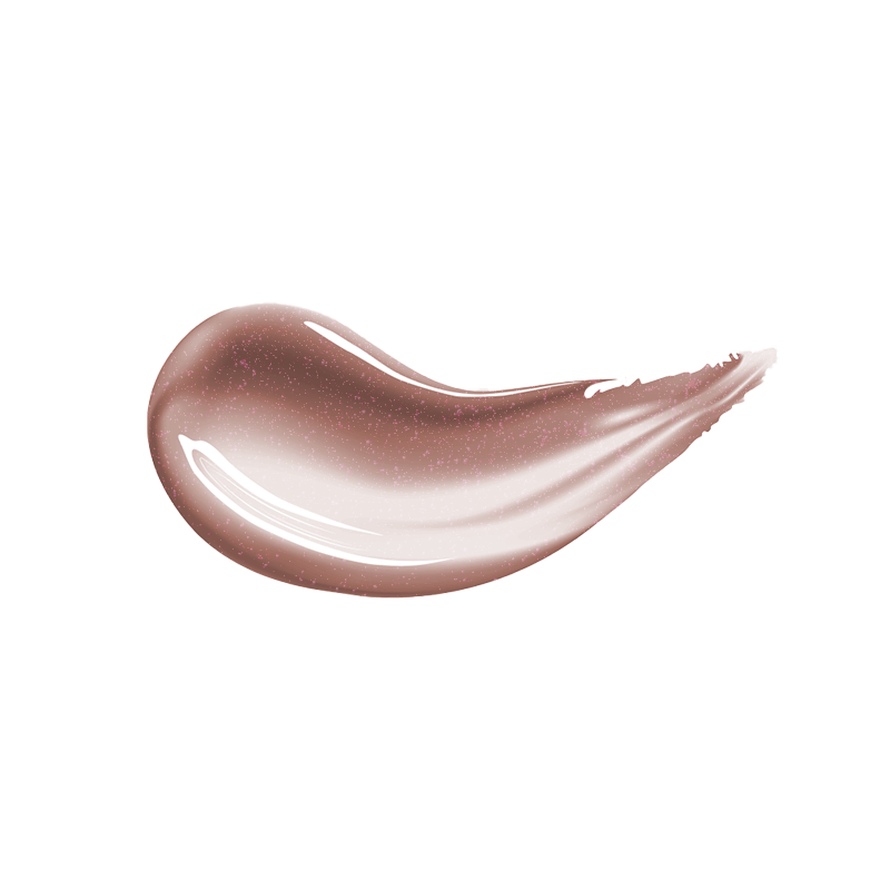 HUEMI Melting Glaze Lip Gloss P06 Sepia Aura product and packaging