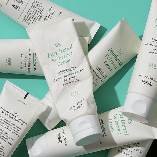 Face cream with panthenol Purito B5 Panthenol Re-barrier Cream