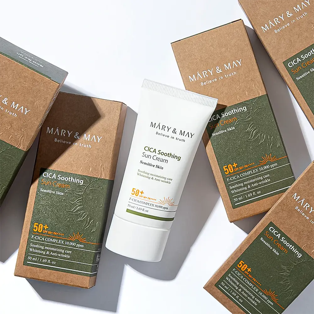 MARY & MAY CICA Soothing Sun Cream SPF50+ PA++++