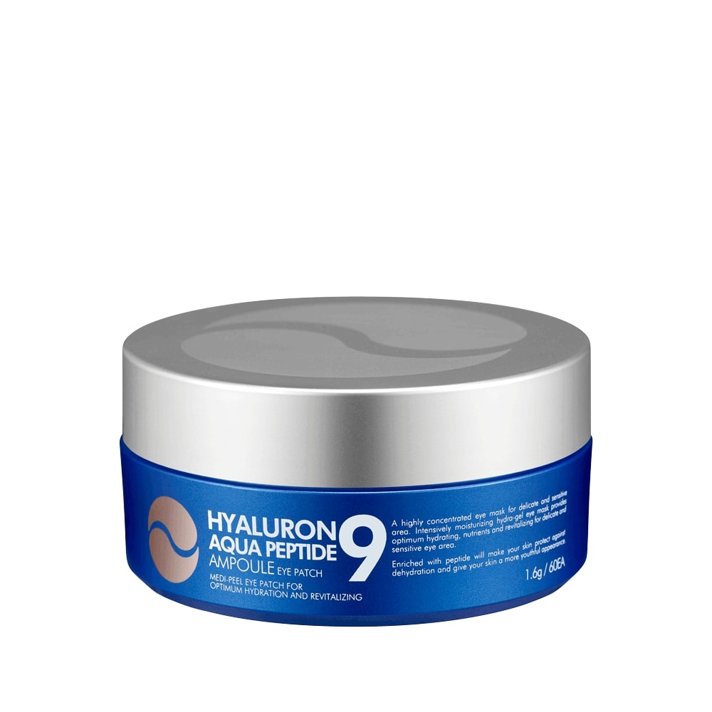 Пачове за очи с пептиди, хиалуронова киселина Medi-Peel Hyaluron Aqua Peptide 9 Ampoule Eye Patch