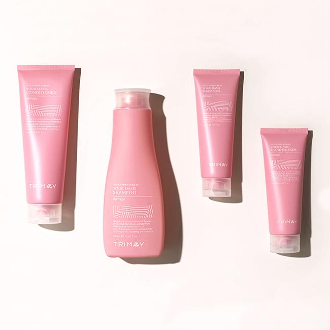 Trimay Your Oasis hair care line including the Your Oasis Shampoo