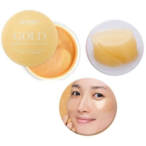 Hydrogel eye patches with gold Petitfee Gold Hydrogel Eye Patch - Koreancare