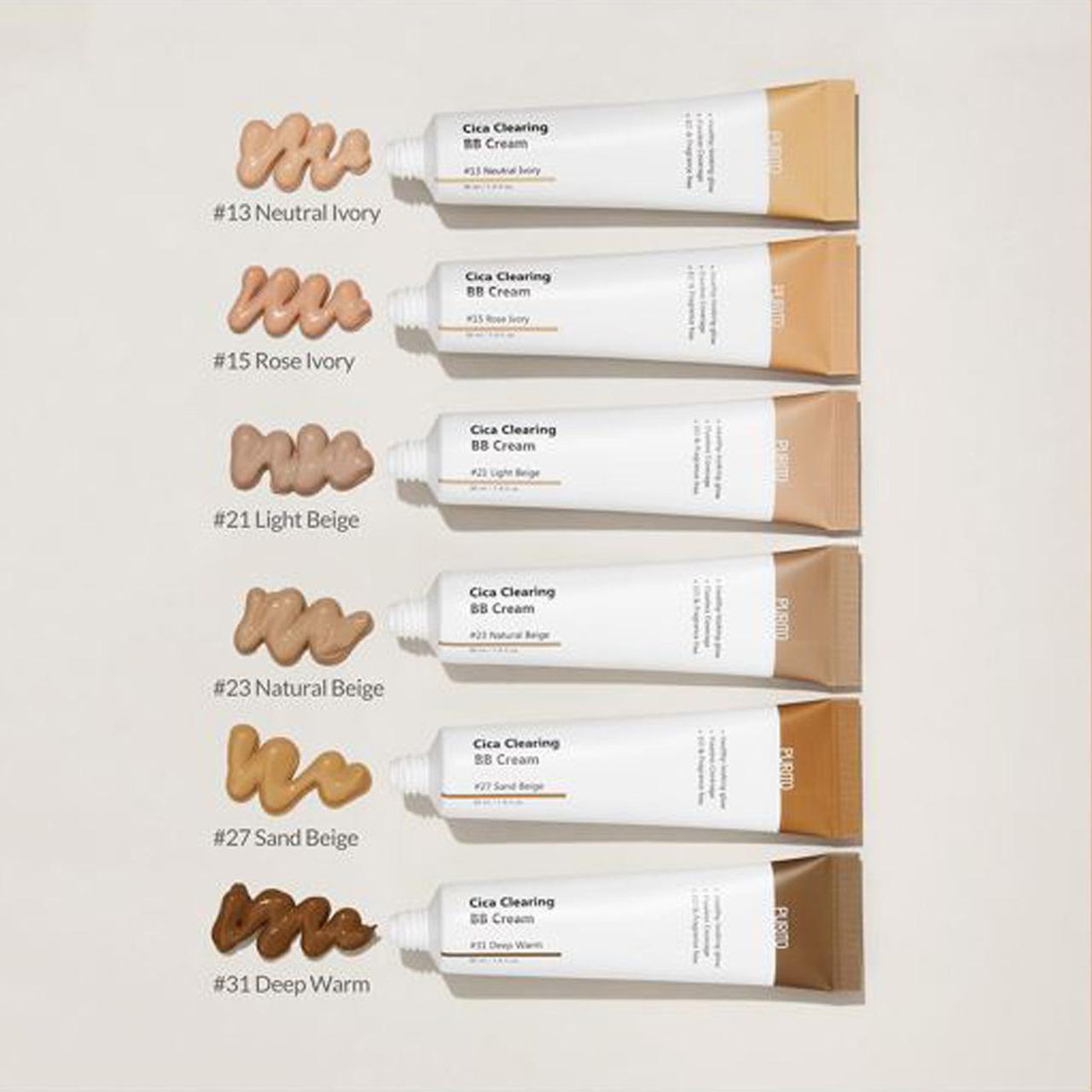 Purito Cica Clearing BB Cream texture close-up