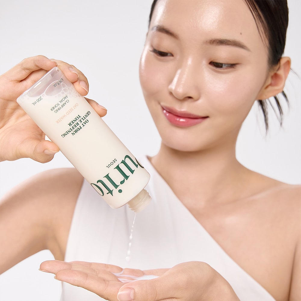 Purito Oat PDRN Gentle Refining Toner 200ml packaging and product detail