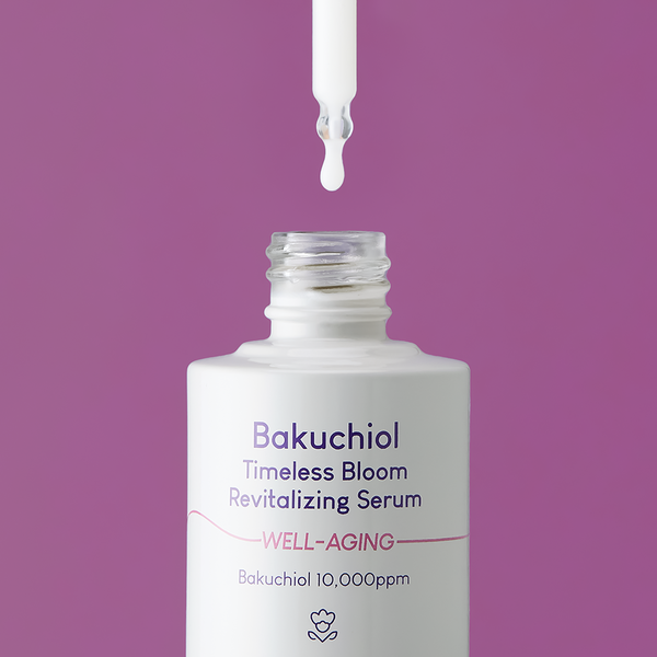 Face serum with bakuchiol PURITO Bakuchiol Timeless Bloom Revitalizing Serum