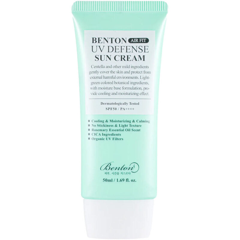 Слънцезащитен крем за лице BENTON AIRFIT UV DEFENSE SPF 50+
