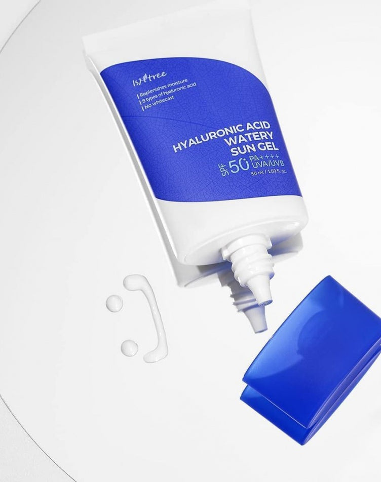Слънцезащитен гел с хиалуронова киселина Isntree Hyaluronic Acid Watery Sun Gel SPF 50+ PA ++++
