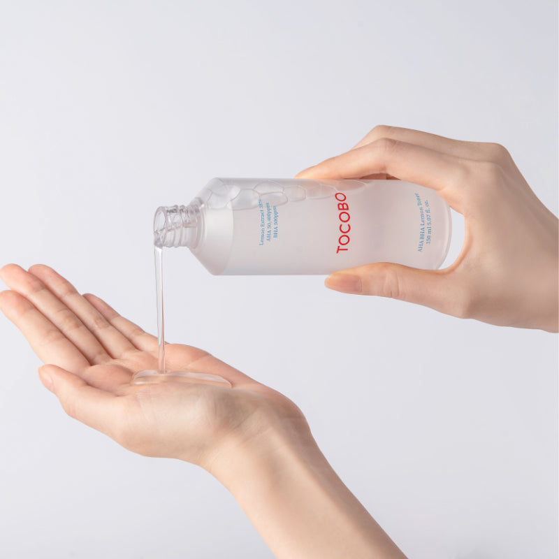 Ексфолиращ тоник с лимон Tocobo AHA BHA Lemon Toner