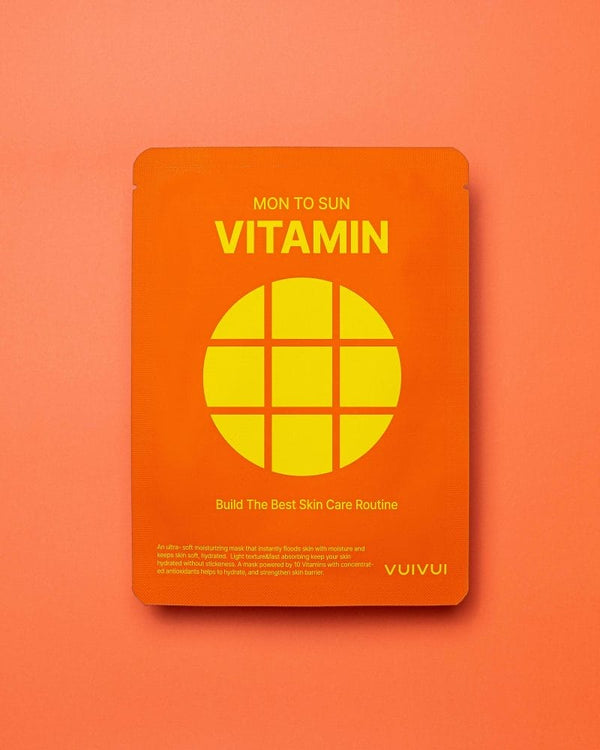 Лист маска с витамини Byeolee MON TO SUN Vitamin Mask 28g