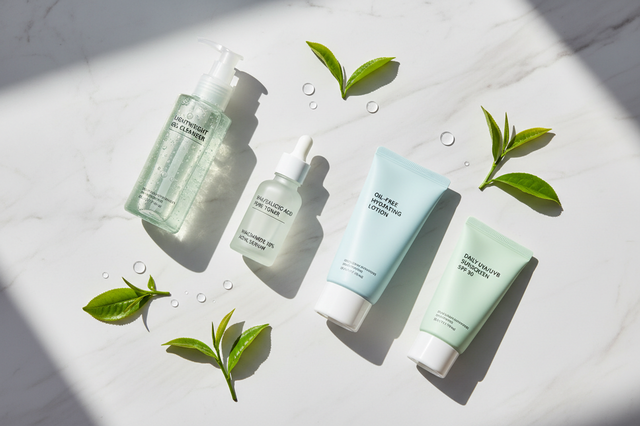 Building a Routine for Oily and Acne-Prone Skin