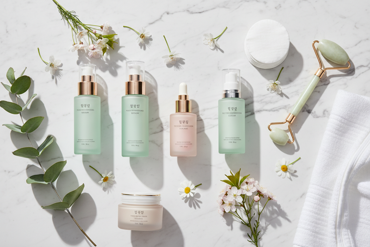 Enlarged Pores Routine: Minimize and Refine Texture