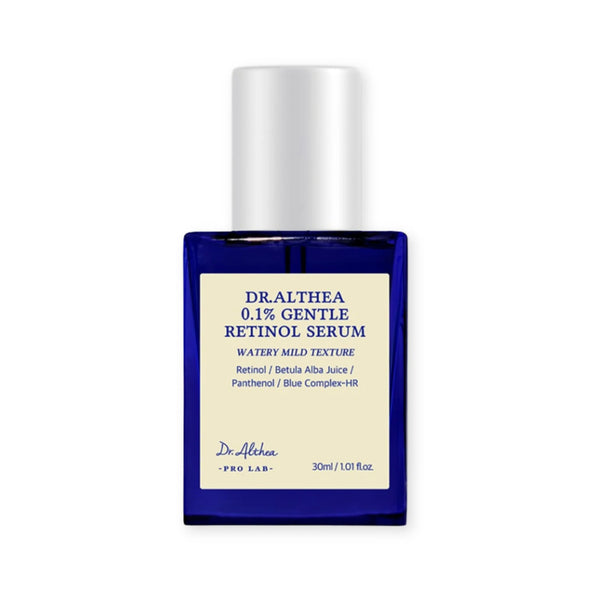 Изглаждащ серум с ретинол и бакучиол Dr. Althea 0.1% Gentle Retinol Serum Нежен 30ml