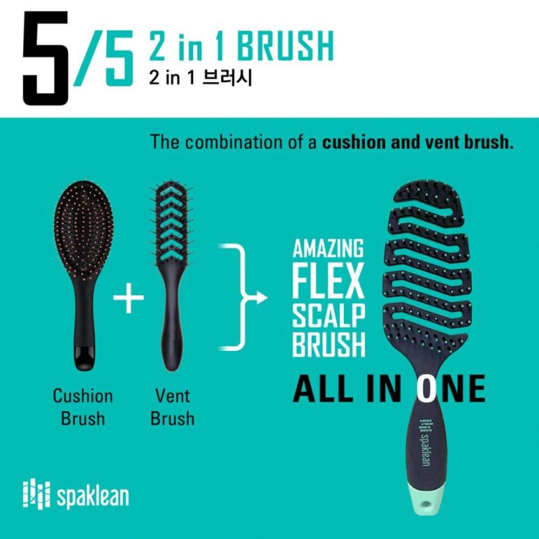 Четка за коса SpaKlean AMAZING FLEX BRUSH