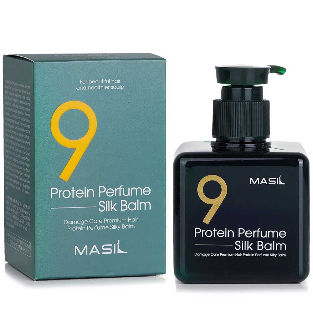 Conditioner for damaged hair with proteins, leave-in Masil 9 Protein Perfume Silk Balm - Koreancare