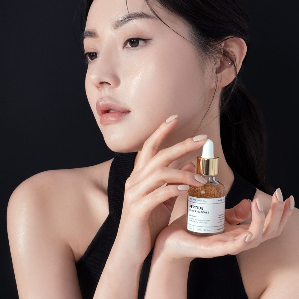 Ampoule for face with peptides and amino acids BOM Peptide Power Ampoule - Koreancare