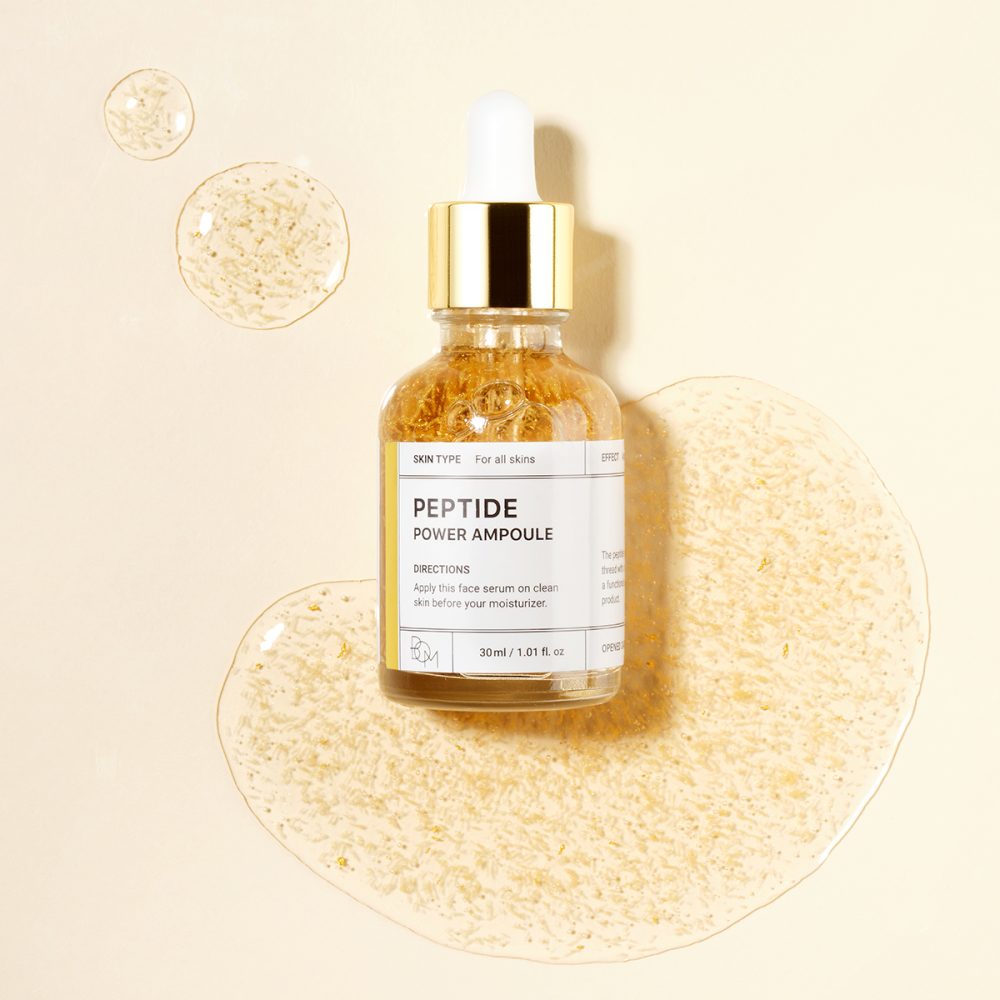 Ampoule for face with peptides and amino acids BOM Peptide Power Ampoule - Koreancare